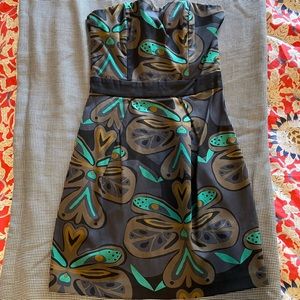 French Connection strapless mini dress